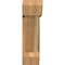 Ekena Millwork Traditional Slat Rough Sawn Bracket w/ Offset Brace, Western Red Cedar, 8"W x 28"D x 28"H BKT0806X28X28TRA06RWR - alternate 4